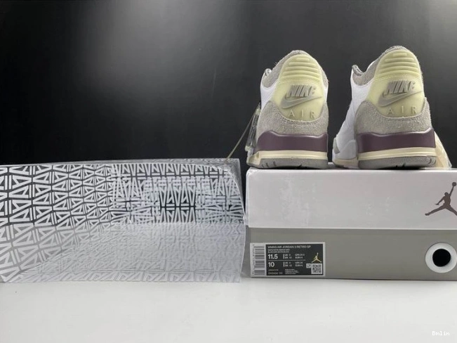 Bmlin DH3434-110 Ma Maniere (W) Jordan Retro 3 A 0801